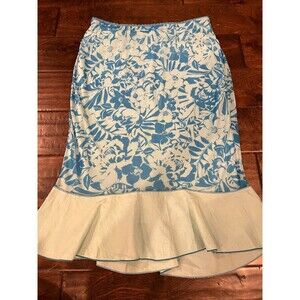 Express Vintage 90s Midi Summer Mermaid Skirt size Small